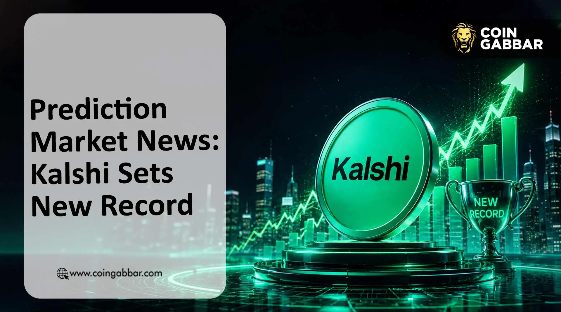 Prediction market news showing Kalshi and Polymarket