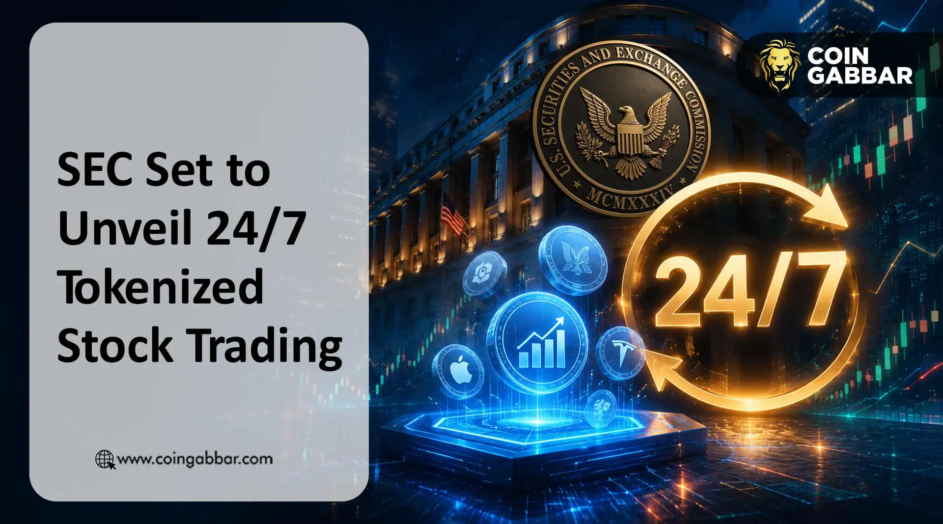 SEC innovation exemption notice for tokenized stocks on blockchain network