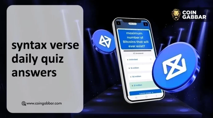 Syntax Verse Daily Quiz Answer Today