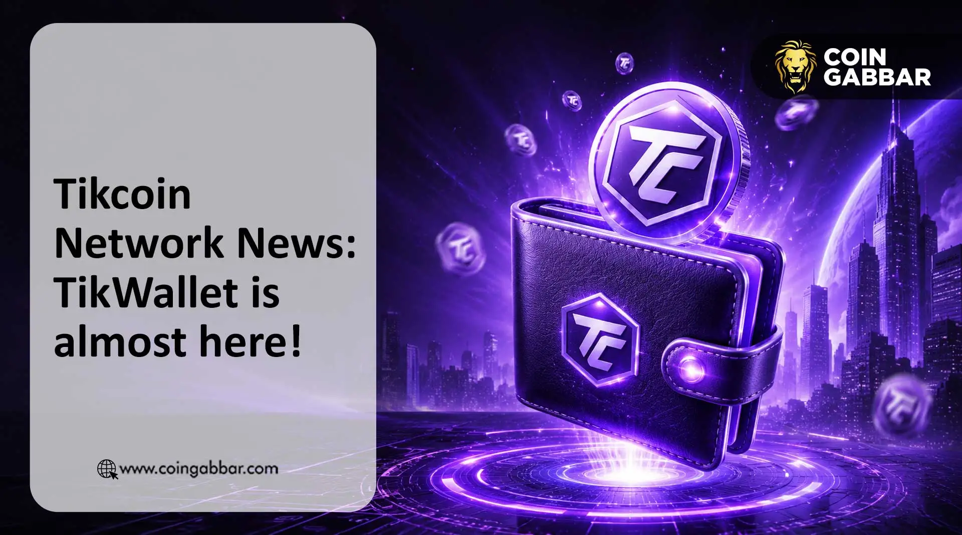 Tikcoin Network News: TikWallet is almost here!