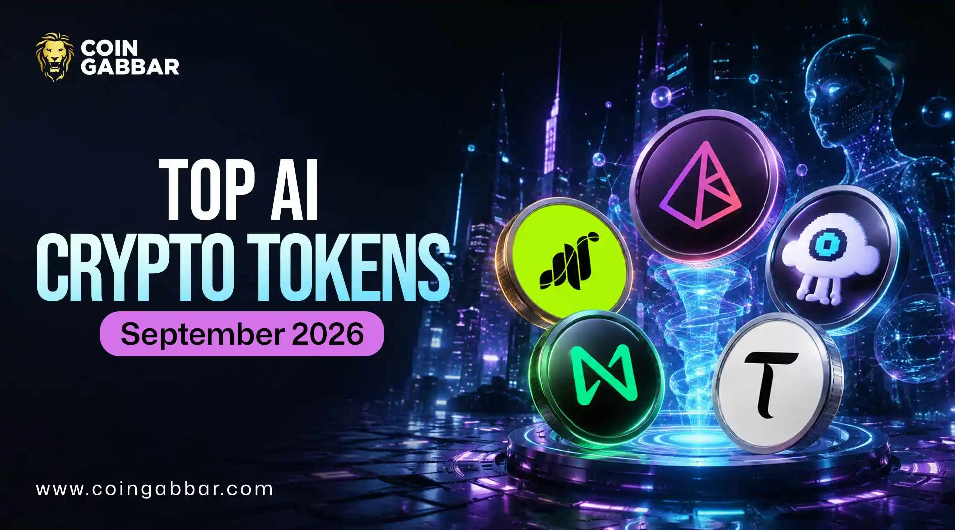 Top AI crypto tokens September 2026 price analysis