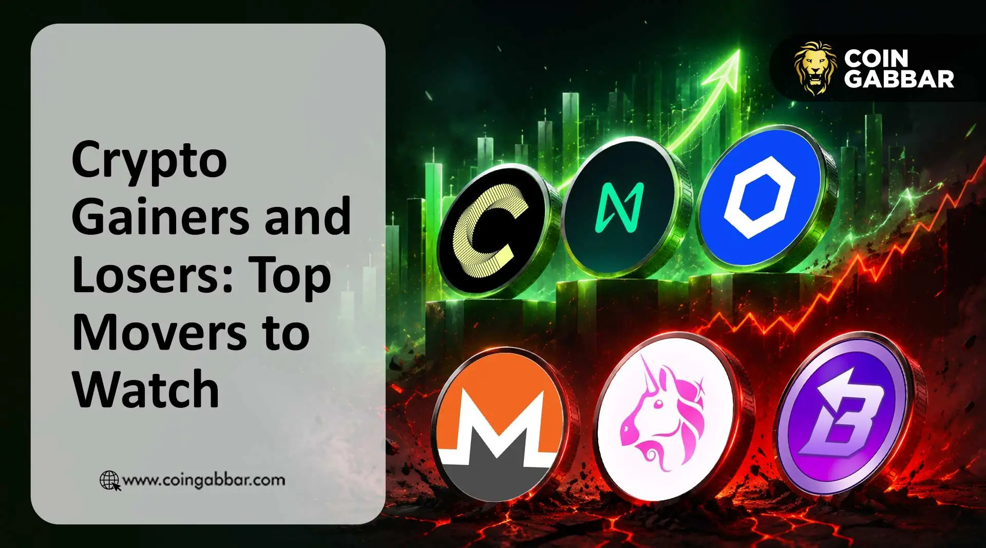 Crypto Gainers and Losers: Top Movers to Watch