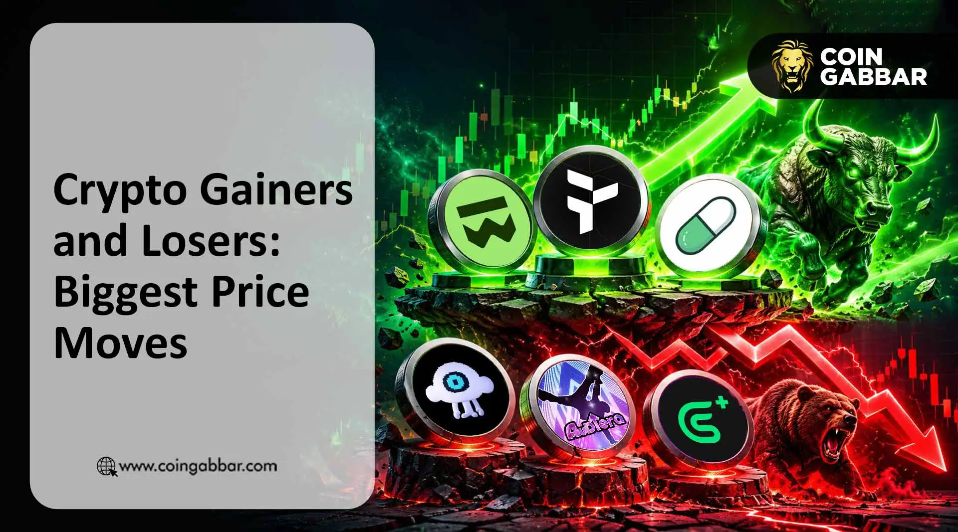 Crypto Gainers and Losers: Biggest Price Moves