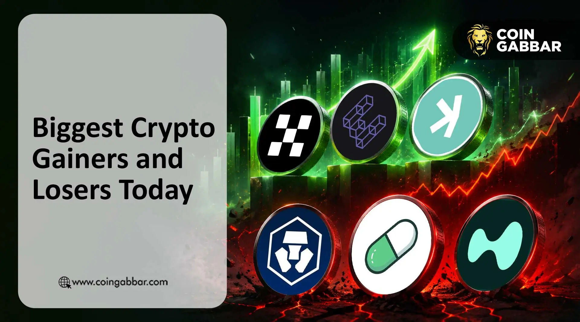 Biggest Crypto Gainers and Losers Today