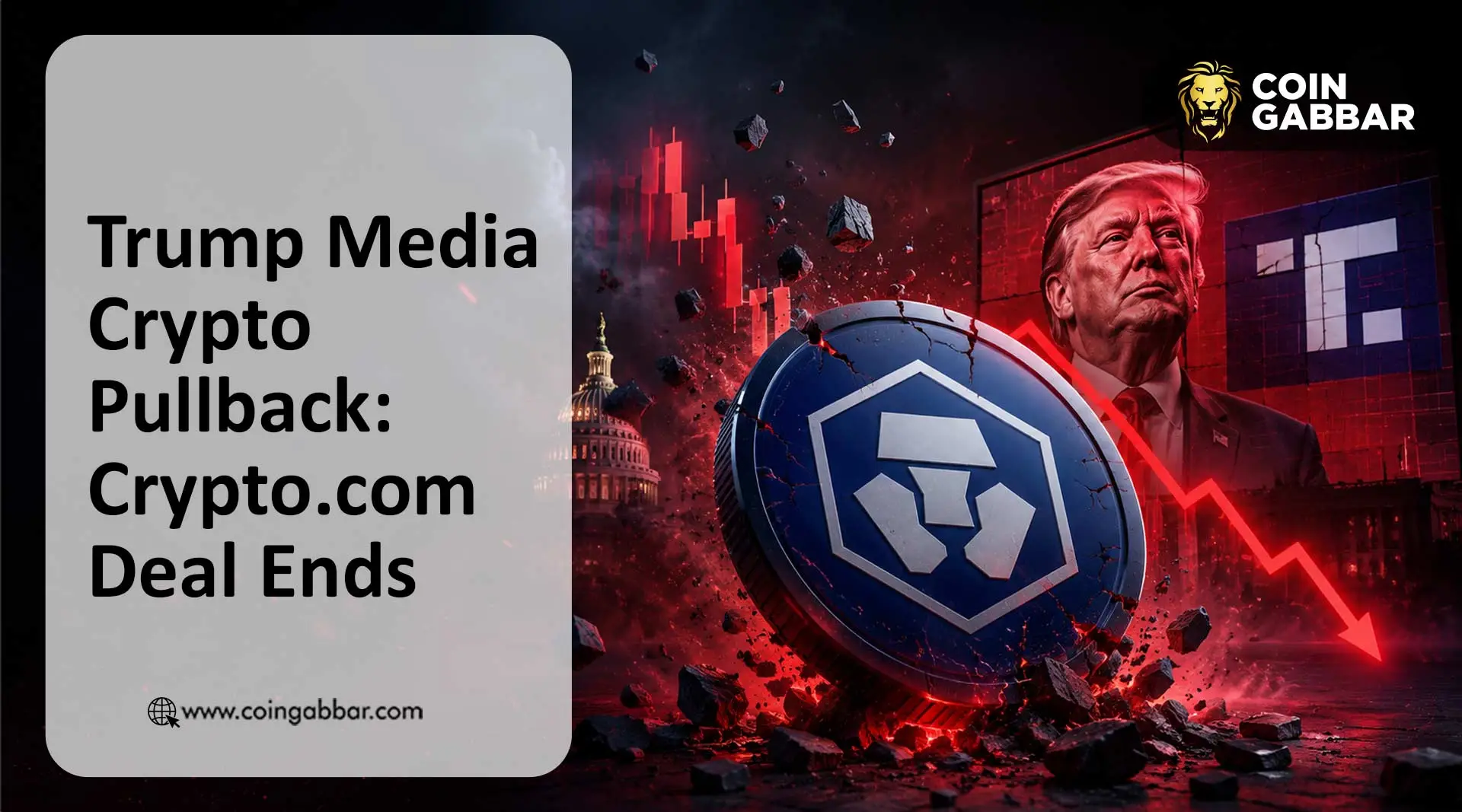Trump Media crypto pullback as CRO treasury deal ends