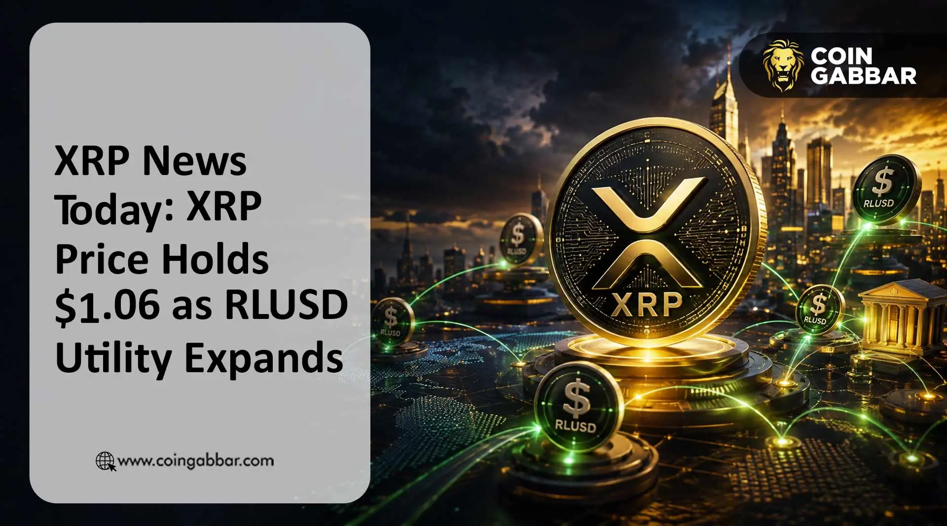 XRP News Today: XRP Price Holds $1.06 as RLUSD Utility Expands