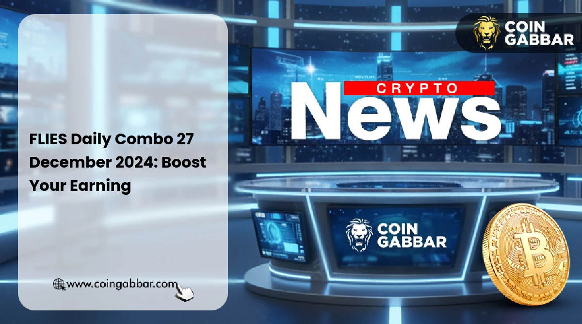 FLIES Daily Combo 27 December 2024: Boost Your Earning