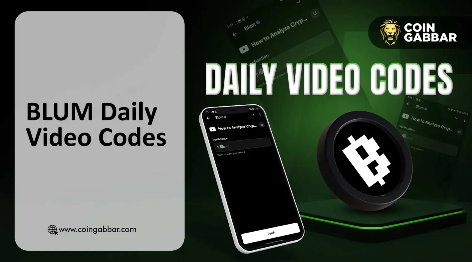 BLUM Daily Video Codes