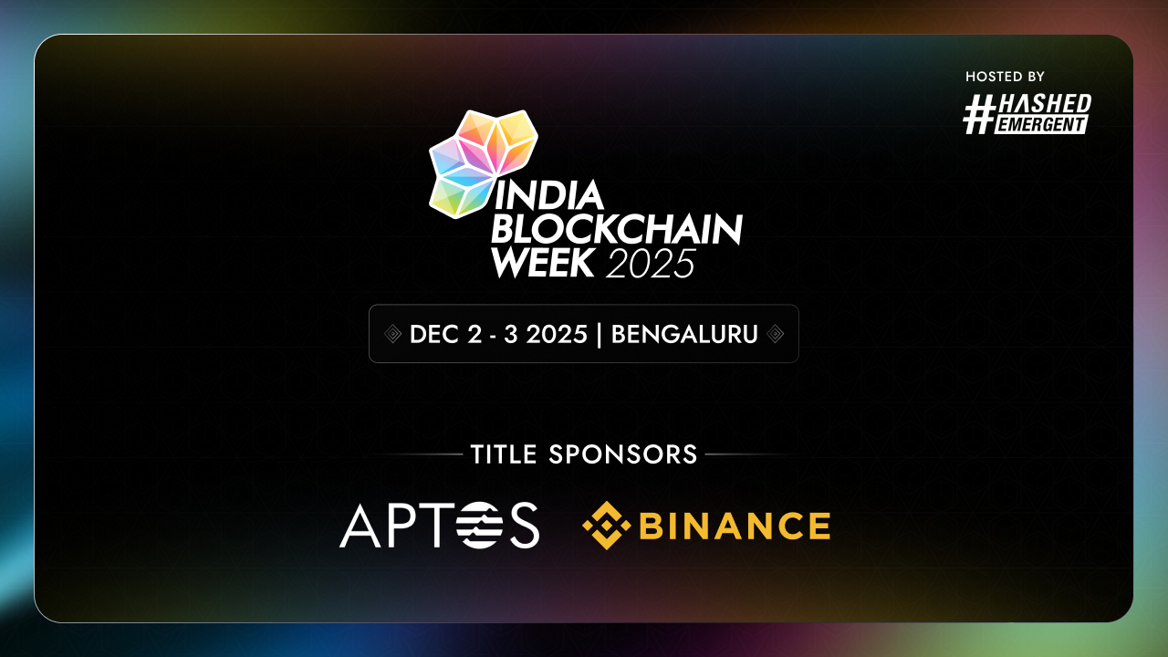 Attendees and speakers at India Blockchain Week 2025