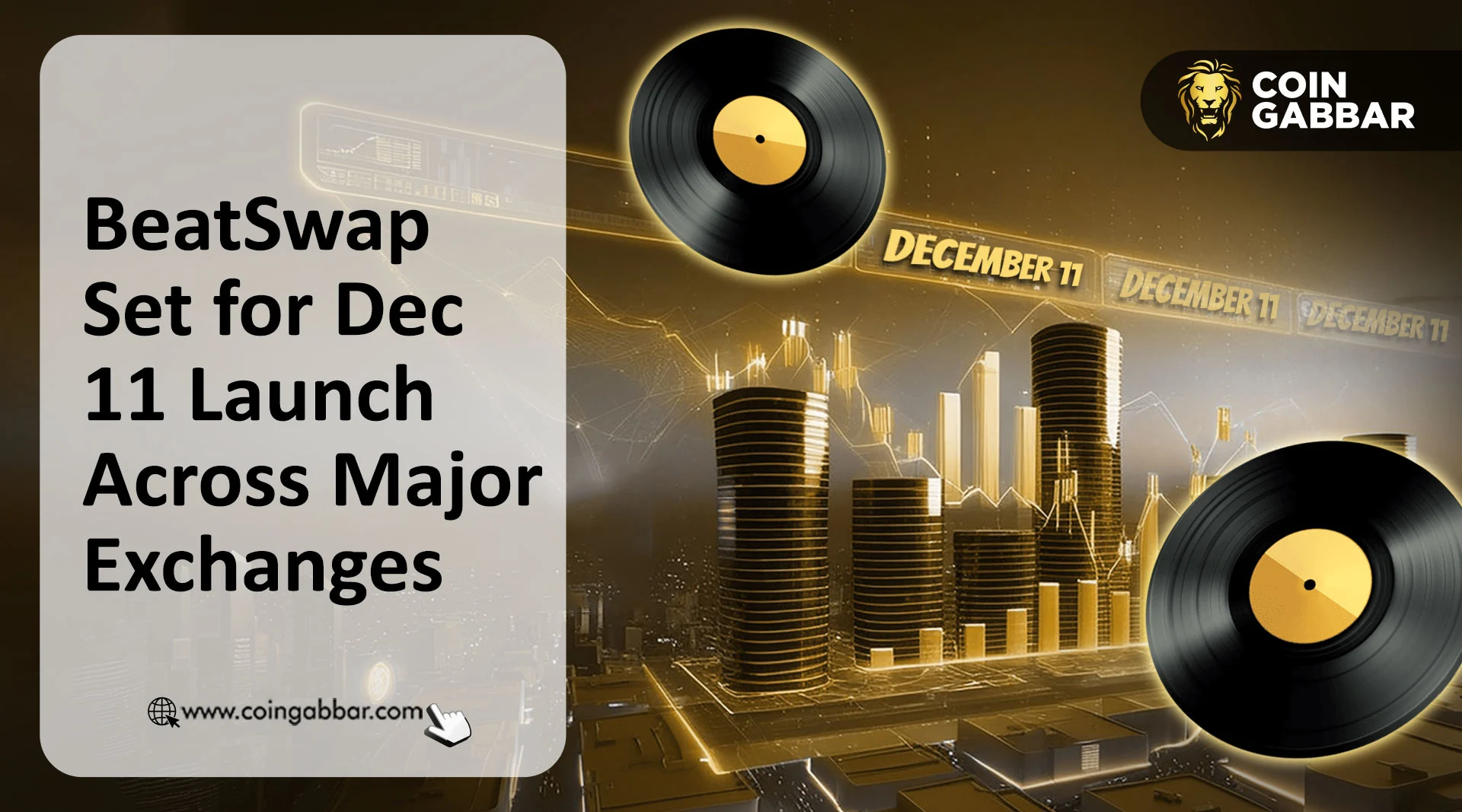 BeatSwap Set for Dec 11 Launch Across Major Exchanges