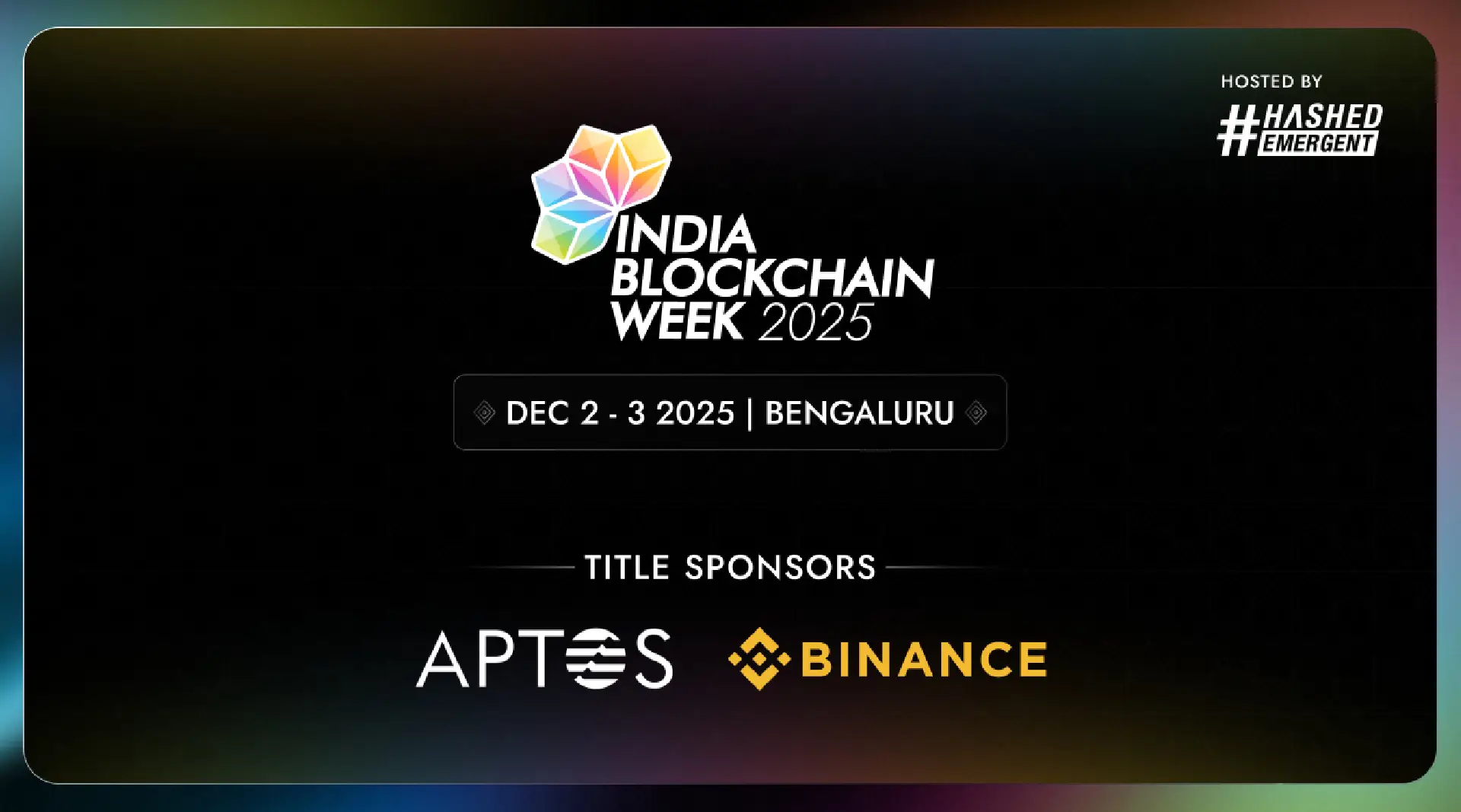 Attendees and speakers at India Blockchain Week 2025