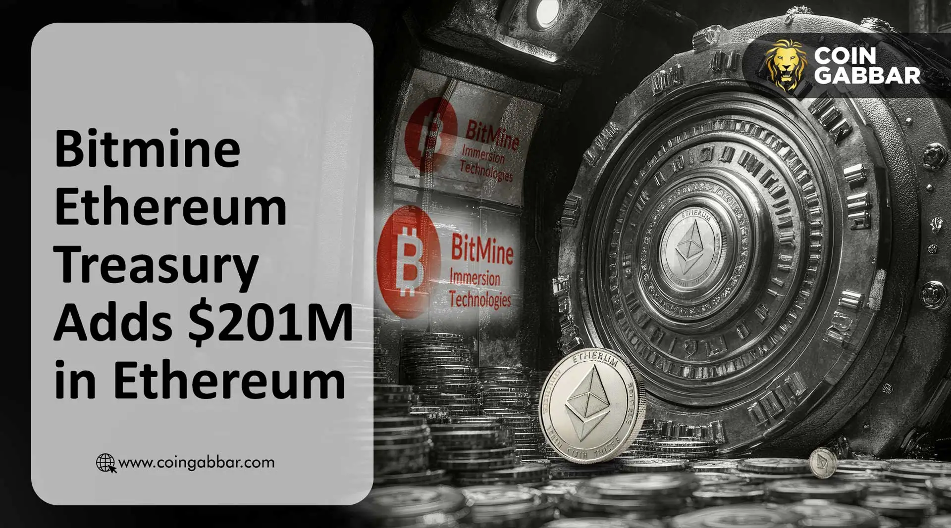 Bitmine Ethereum Treasury Adds $201M in ETH