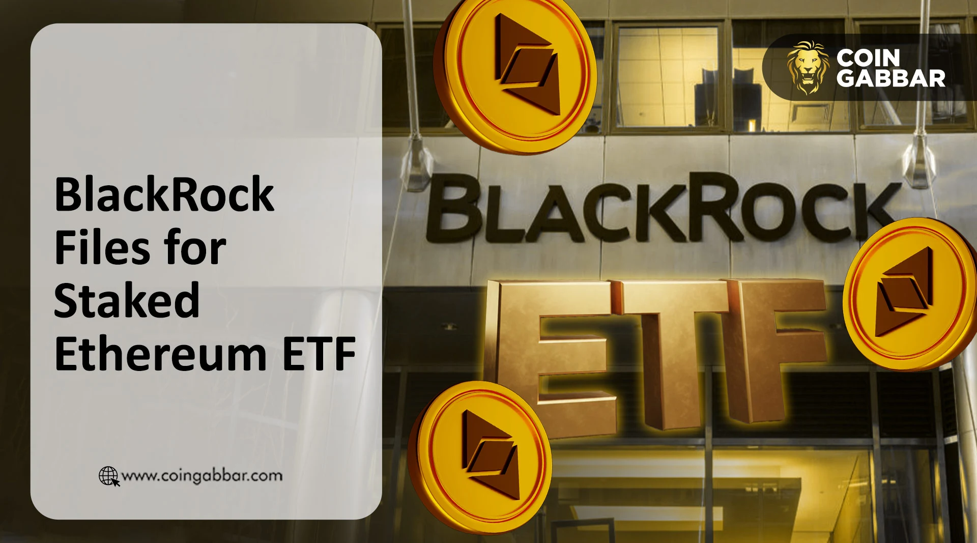 BlackRock Files for Staked Ethereum ETF