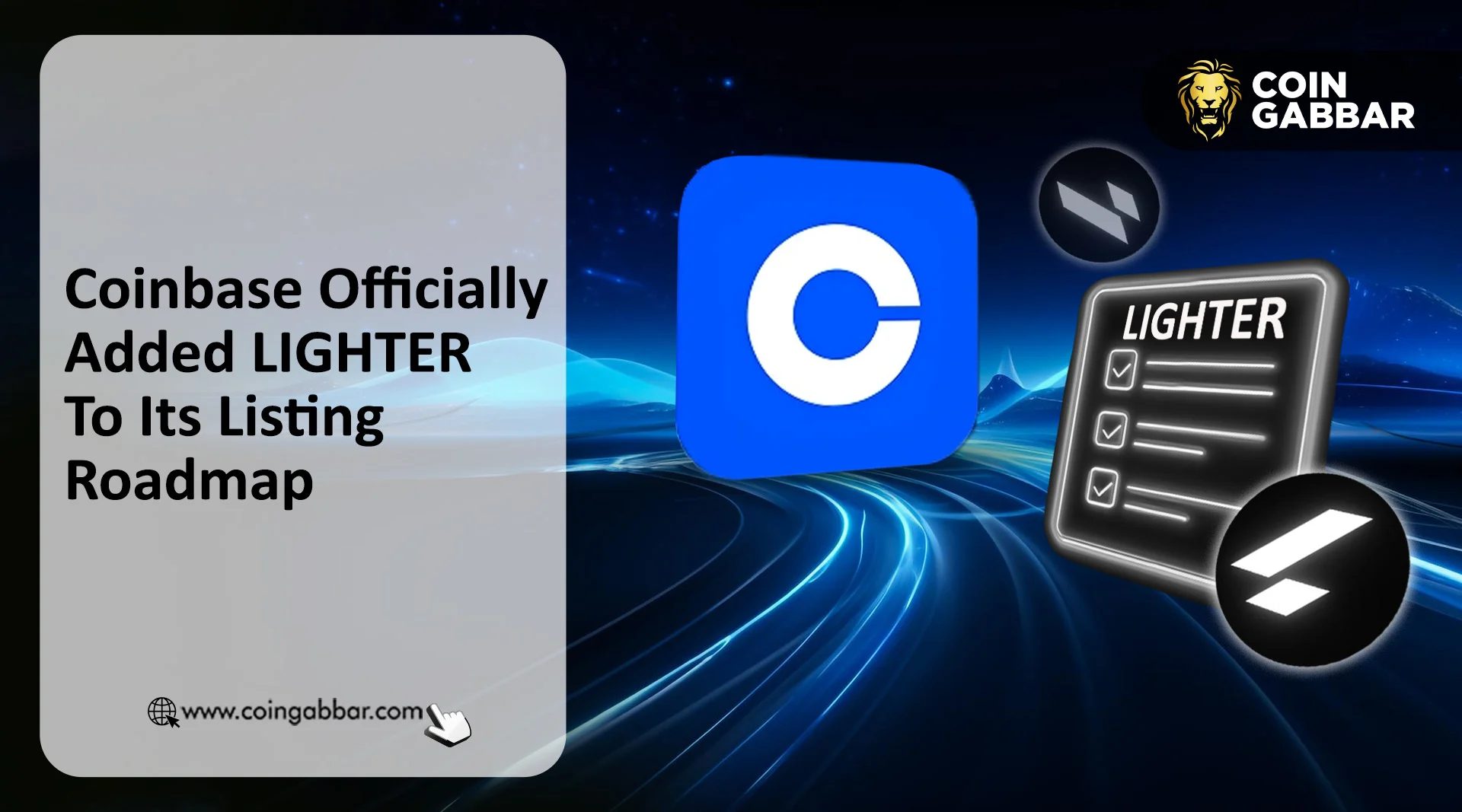Coinbase Officially Added LIGHTER To Its Listing Roadmap