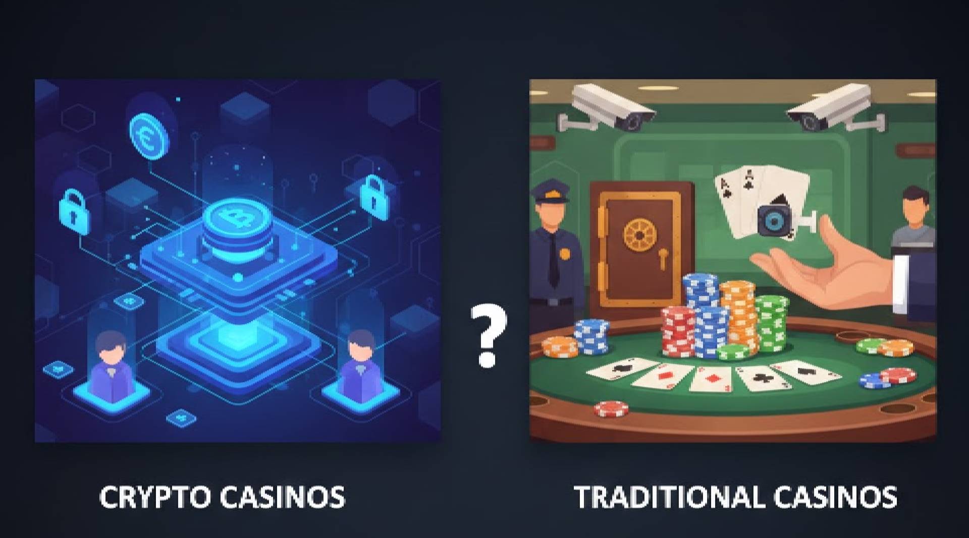 Crypto Casinos vs. Traditional Casinos