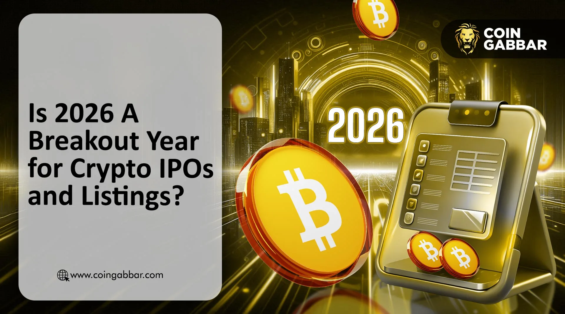 Is 2026 A Breakout Year for Crypto IPO and Listings?