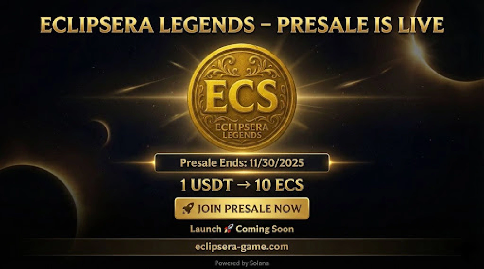 Eclipsera Legends Announces