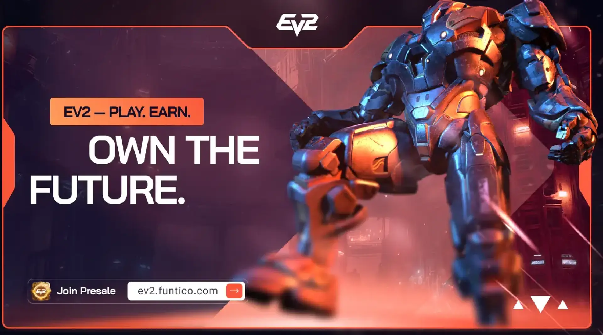 Earth Version 2 Presale Announcement Banner