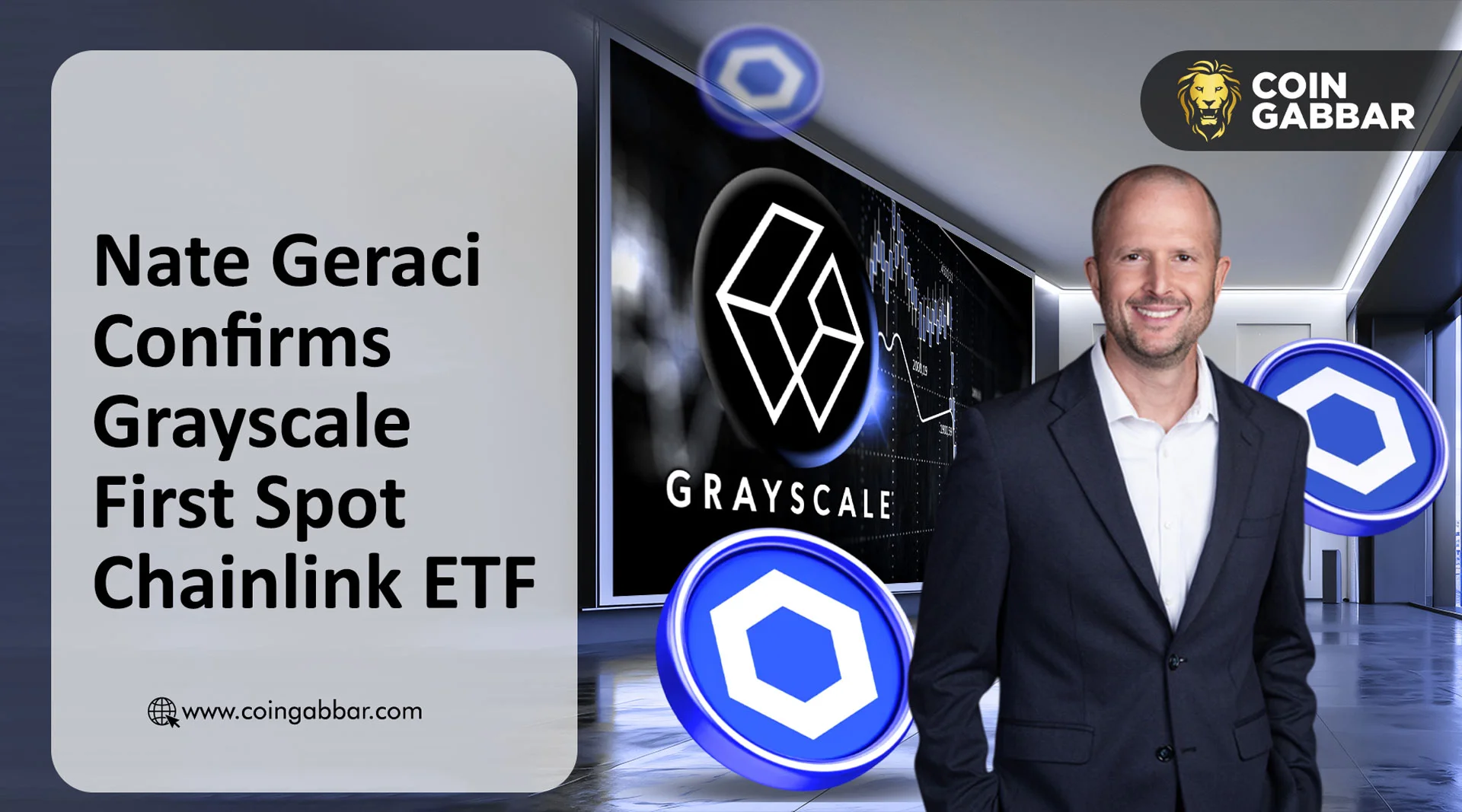 Nate Geraci Confirms Grayscale First Spot Chainlink ETF