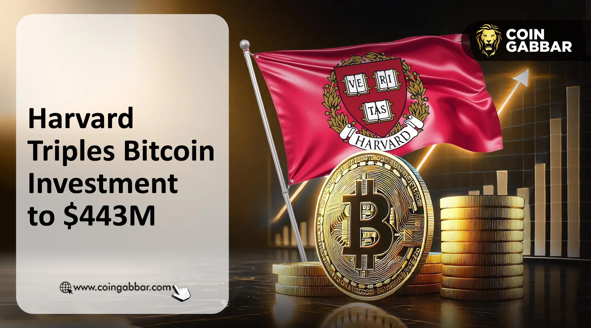 Harvard Triples Bitcoin Investment to $443M