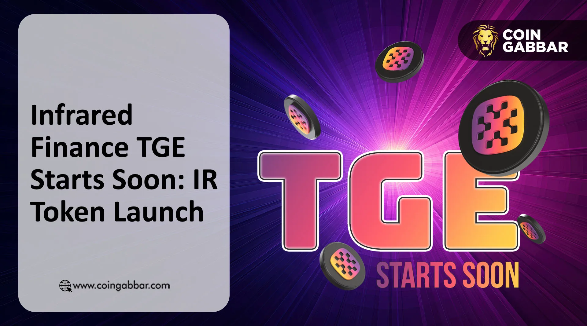 Infrared Finance TGE Starts Soon: IR Token Launch