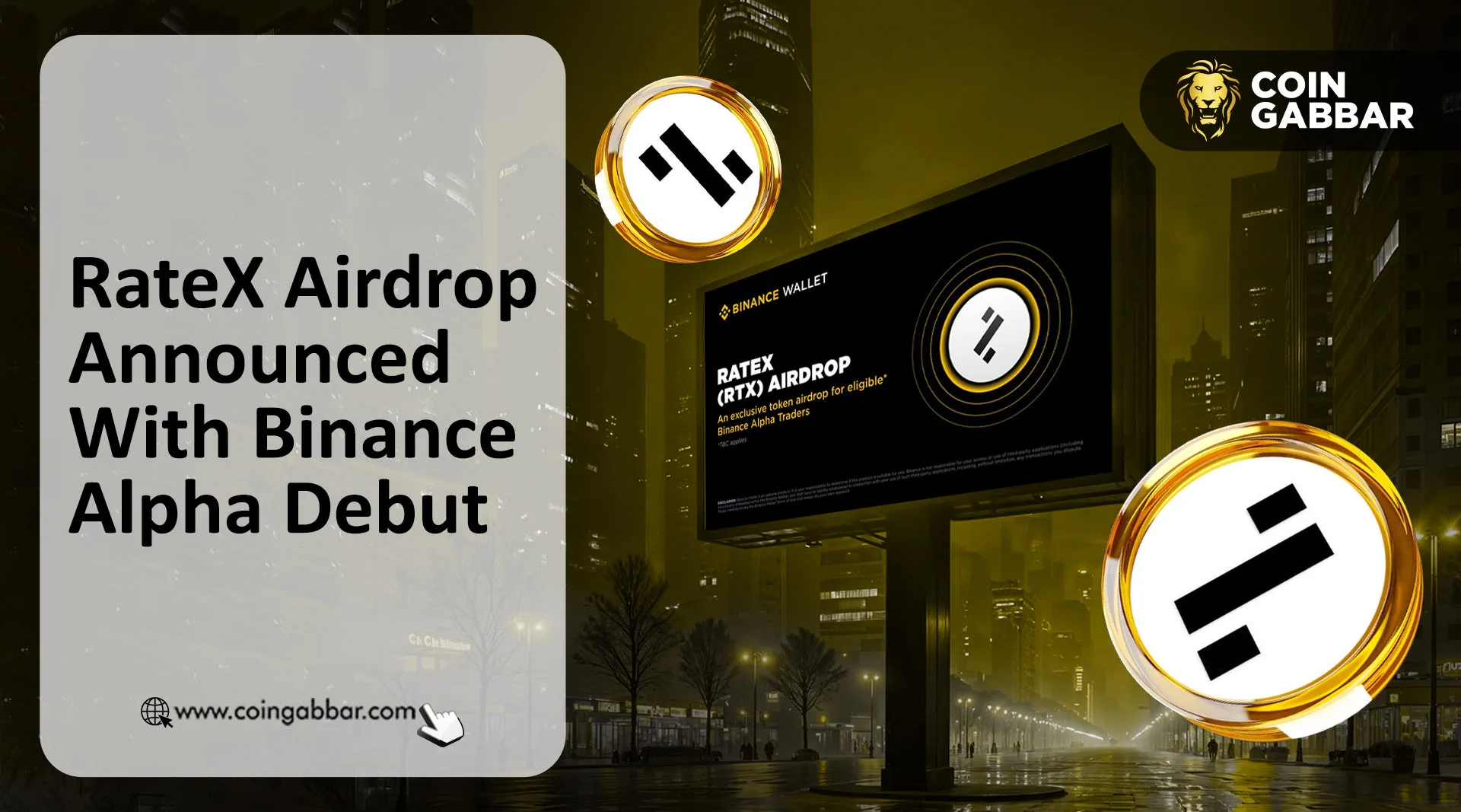 RateX Airdrop Announced With Binance Alpha Debut