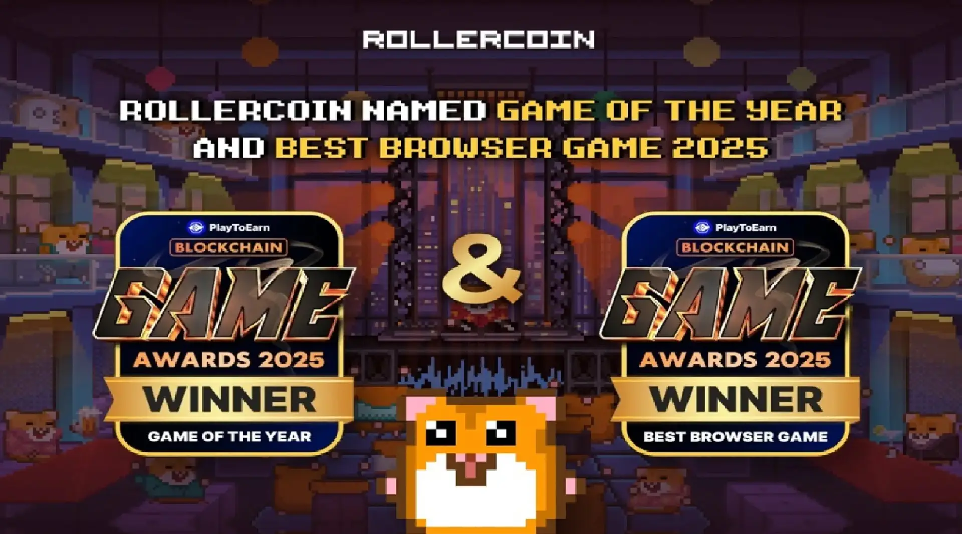RollerCoin Crypto Mining Game - Award Winner 2025
