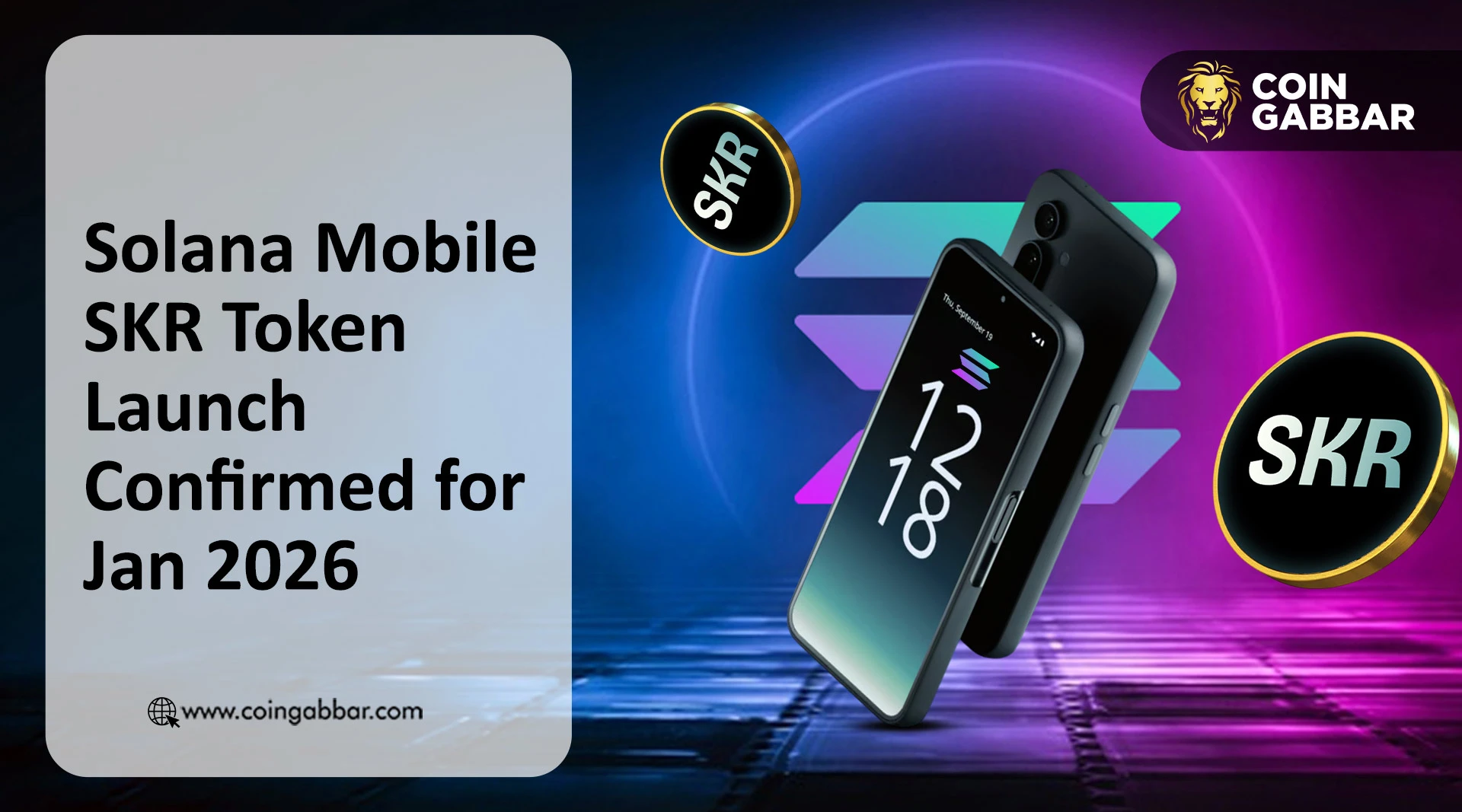 Solana Mobile SKR Token Launch Confirmed for Jan 2026