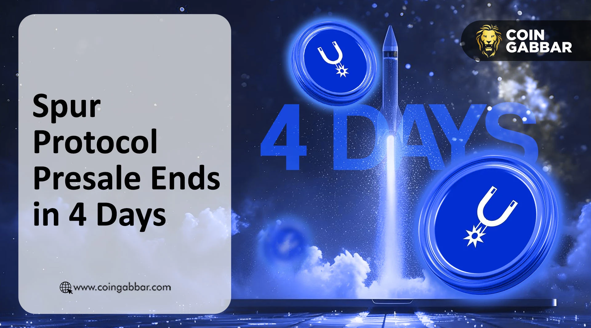 Spur Protocol Presale ends in 4 Days!