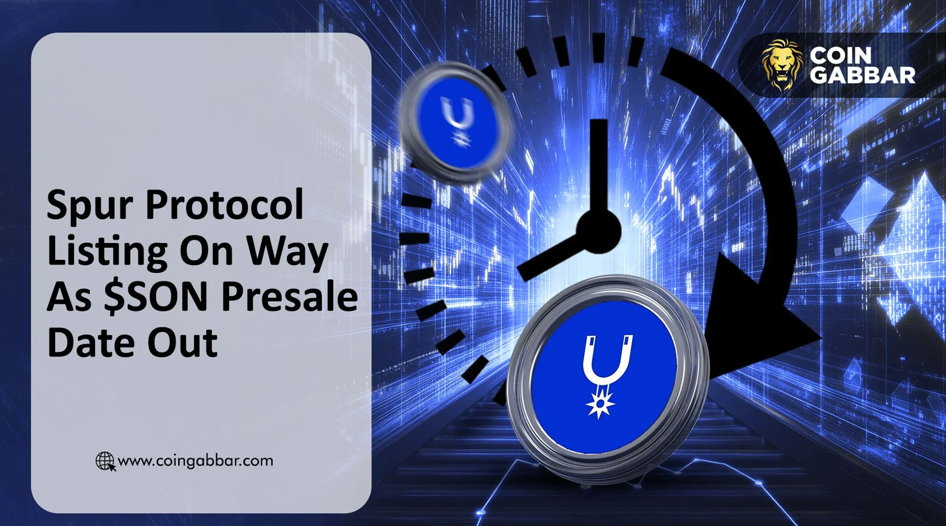 Spur Protocol Listing On Way As $SON Presale Date Out