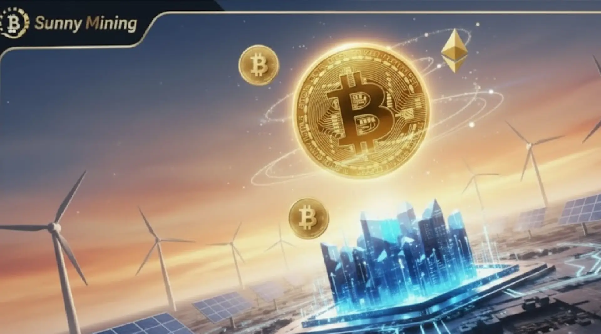 Bitcoin with SunnyMining