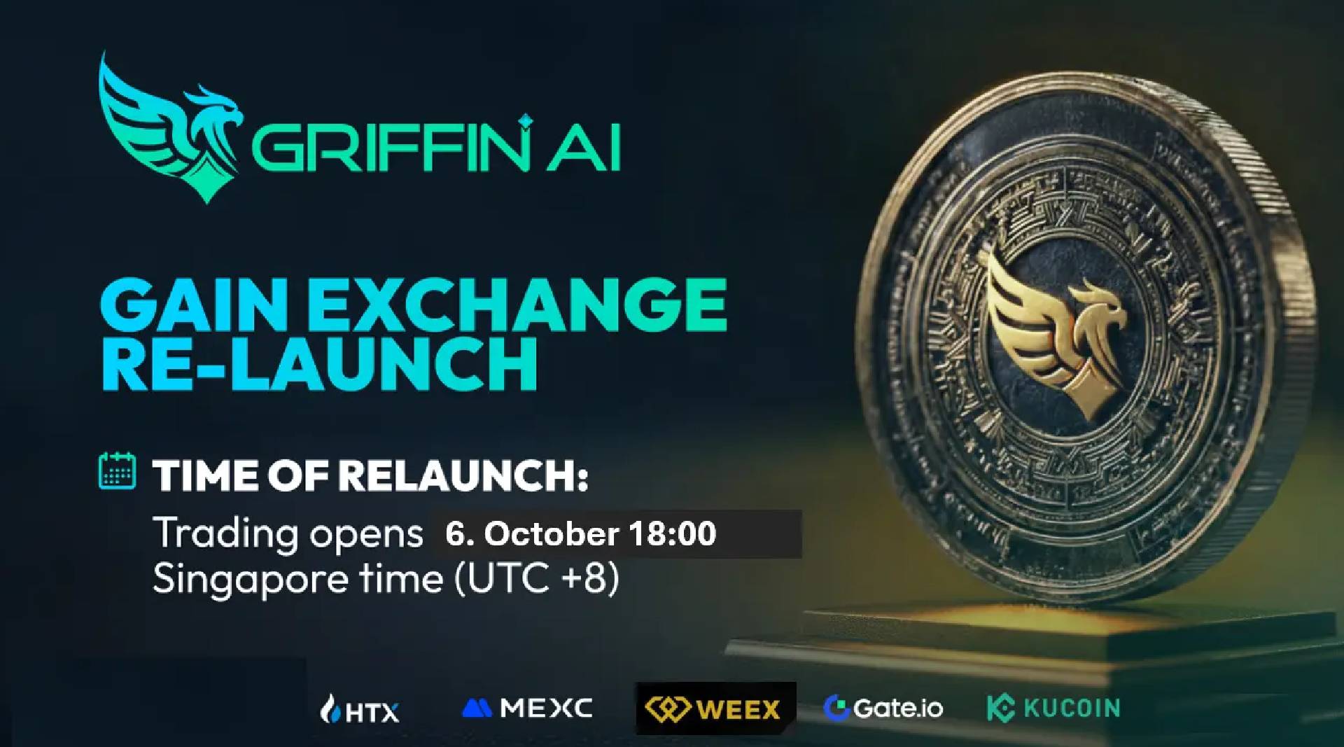 Griffin AI GAIN Token Relaunch and Recovery Fund 2025