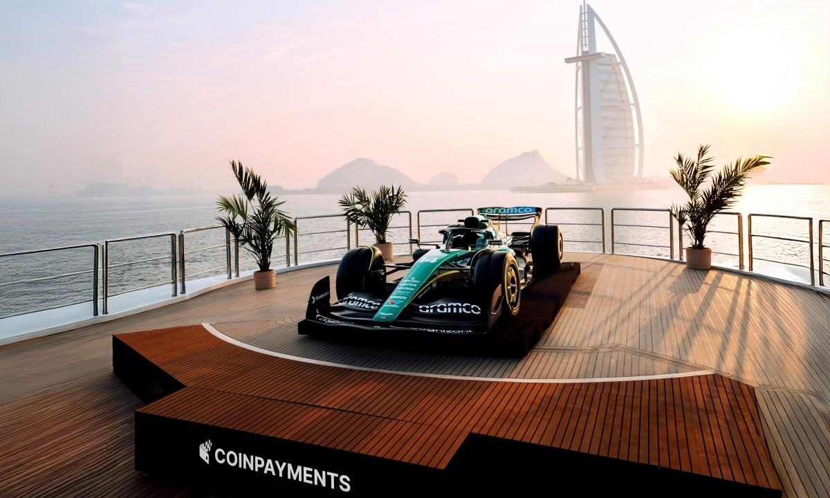 COINPAYMENTS becomes Global Partner of Aston Martin Aramco Formula One Team