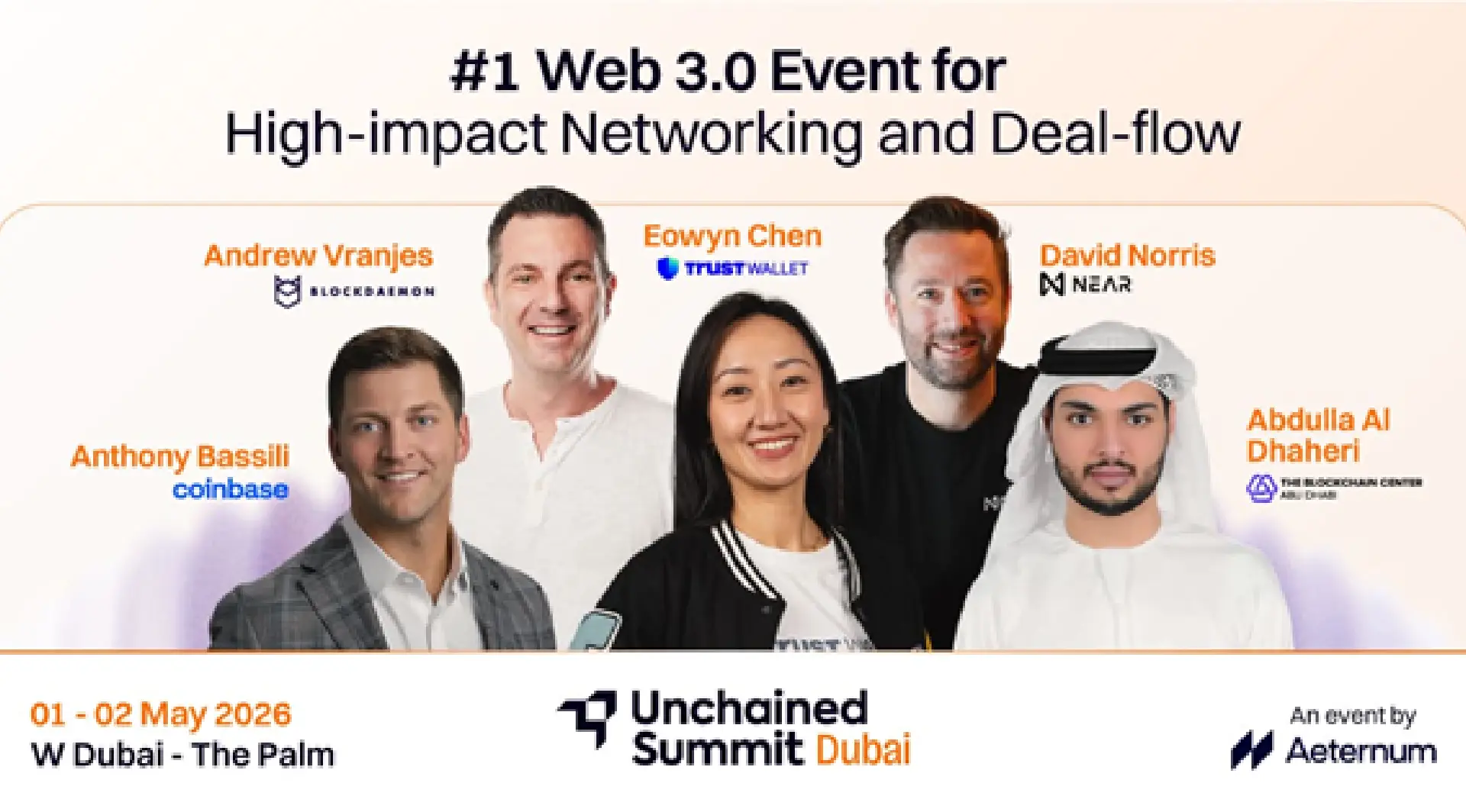 Unchained Summit Dubai 2026