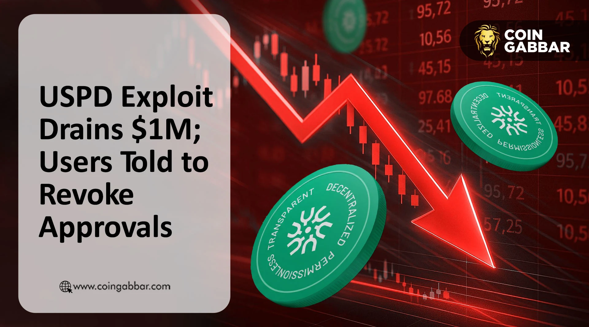 USPD Exploit Drains $1M; Users Told to Revoke Approvals