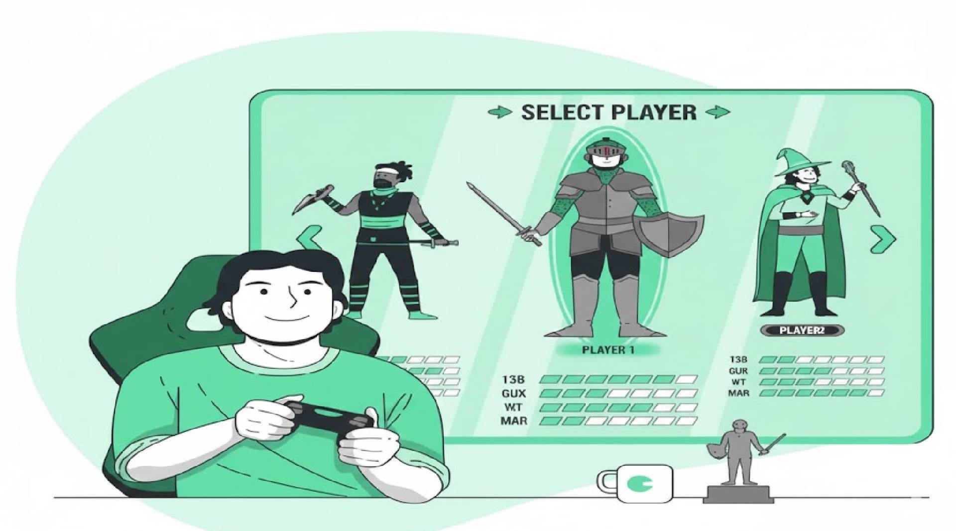 Gamers showing rare in-game skins