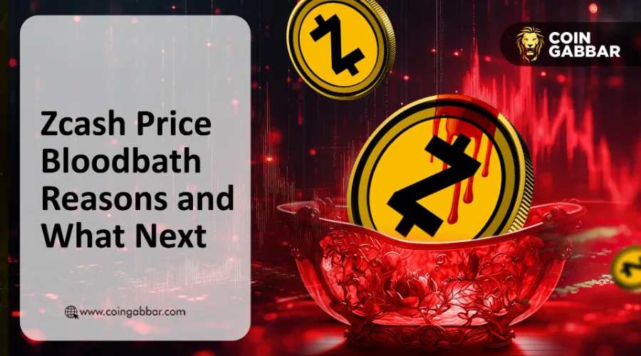 Zcash Crash Price Drop Chart