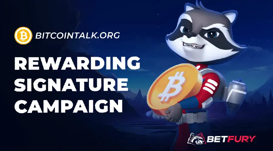 BetFury Expands Presence with BitcoinTalk Signature Campaign