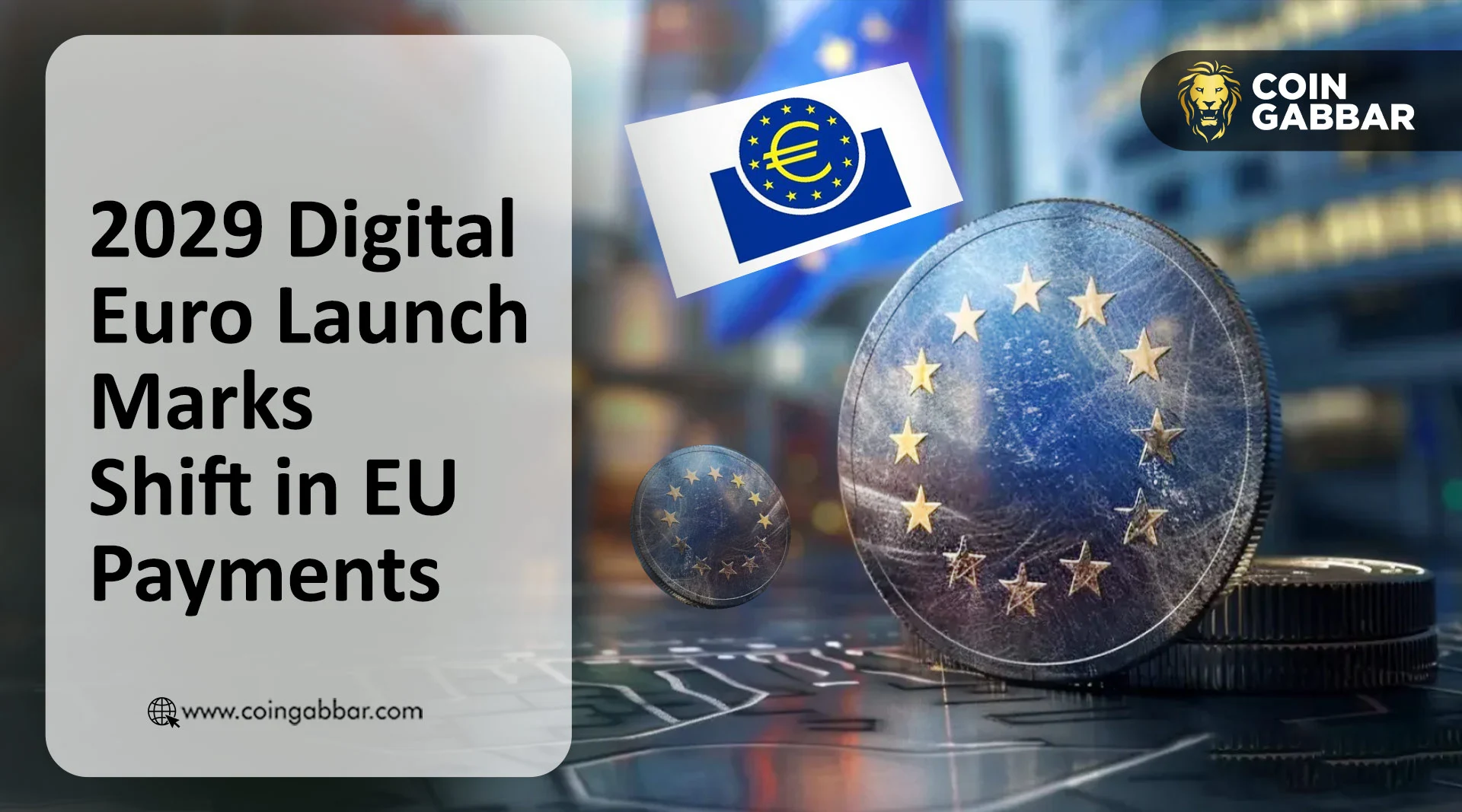 2029 digital euro launch plan to reduce credit card fees in Europe