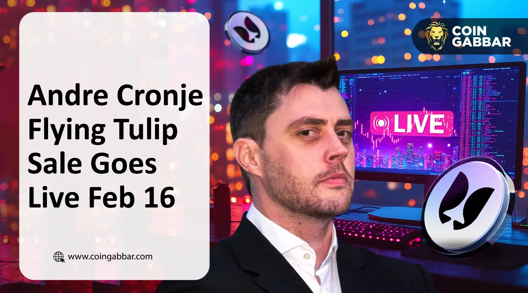 Andre Cronje Launches Flying Tulip