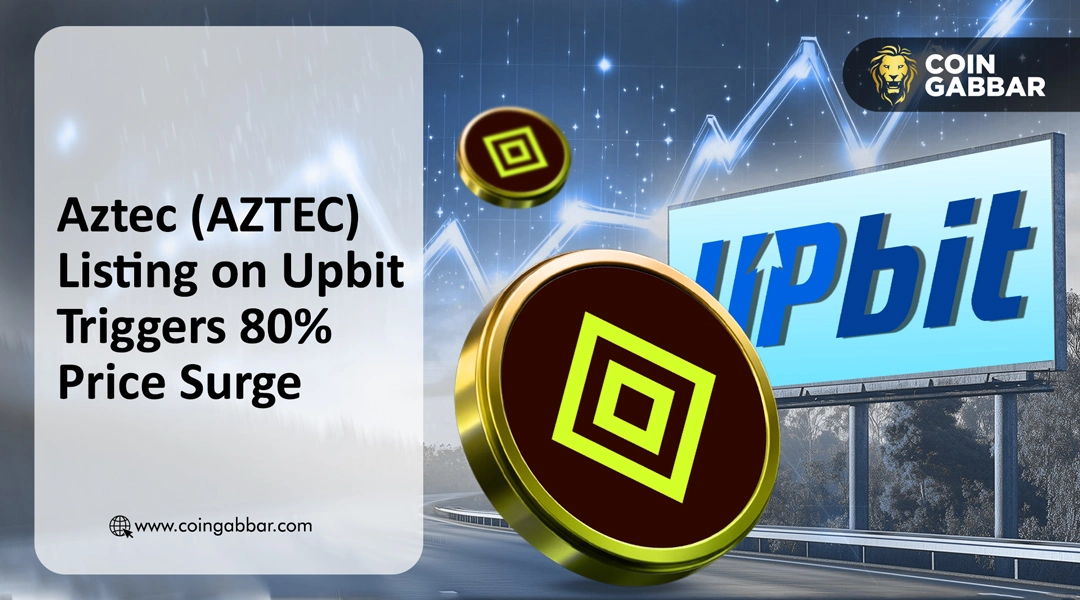 Aztec Listing on Upbit Triggers 80% Price Surge