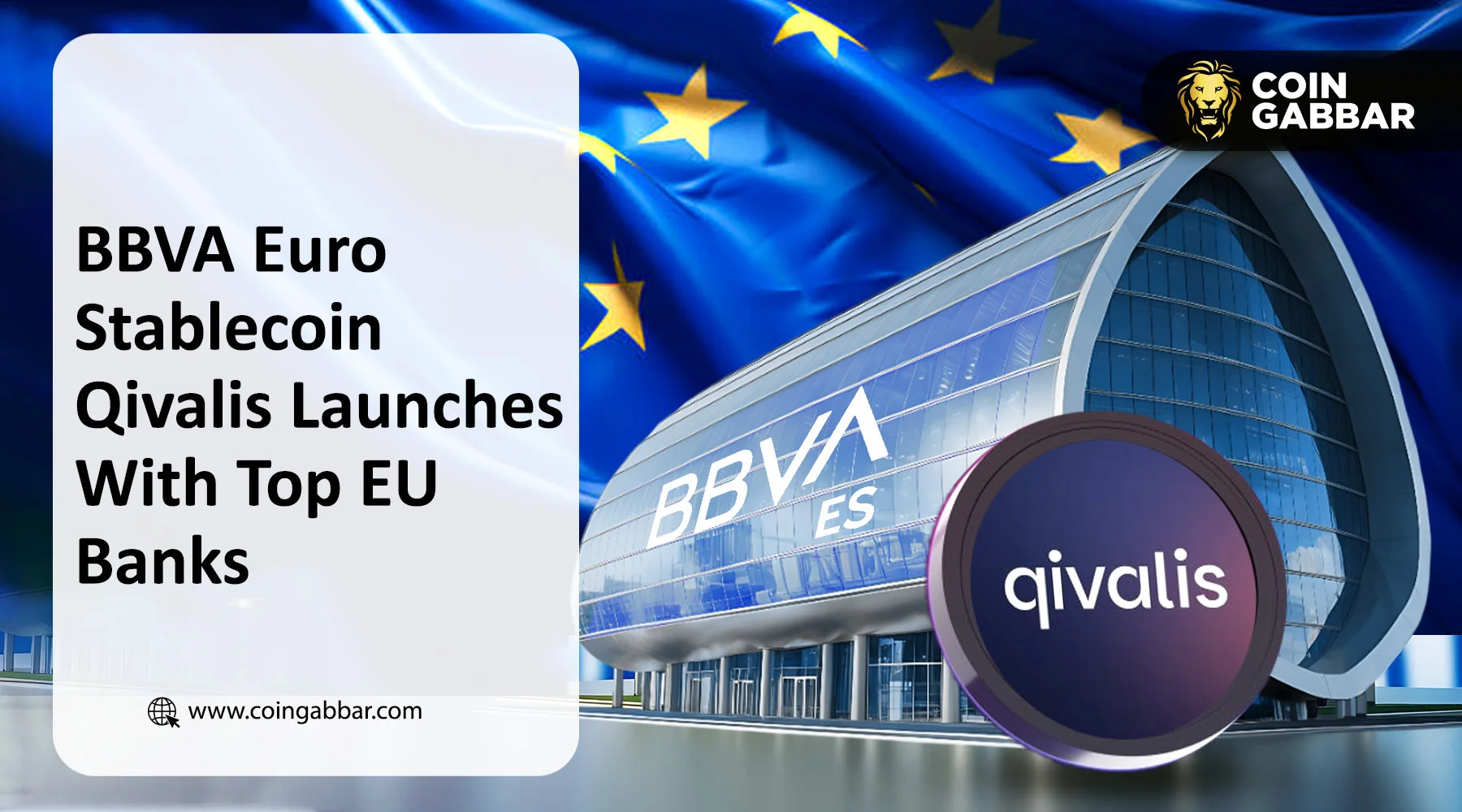 BBVA Euro Stablecoin Qivalis consortium launching regulated euro stablecoin