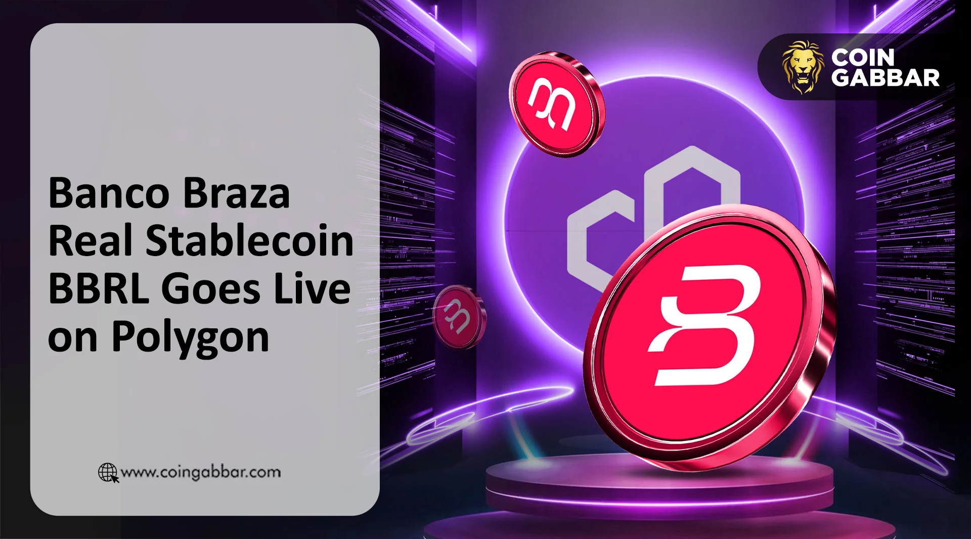 Banco Braza real stablecoin launch on Polygon blockchain