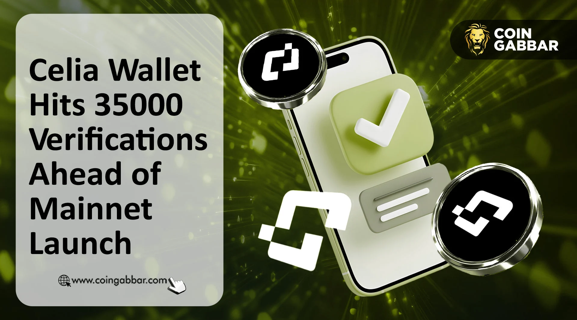 Wallet Users Hits 35000 Verifications Ahead of Celia Mainnet Launch
