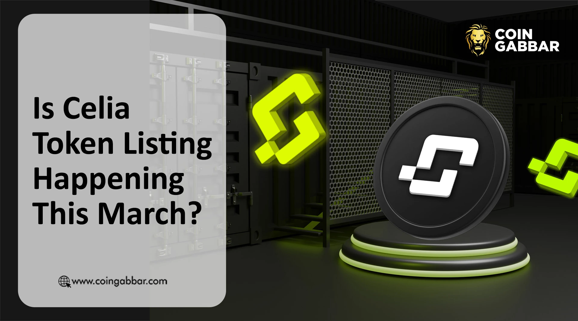 Celia Token Listing Date Out