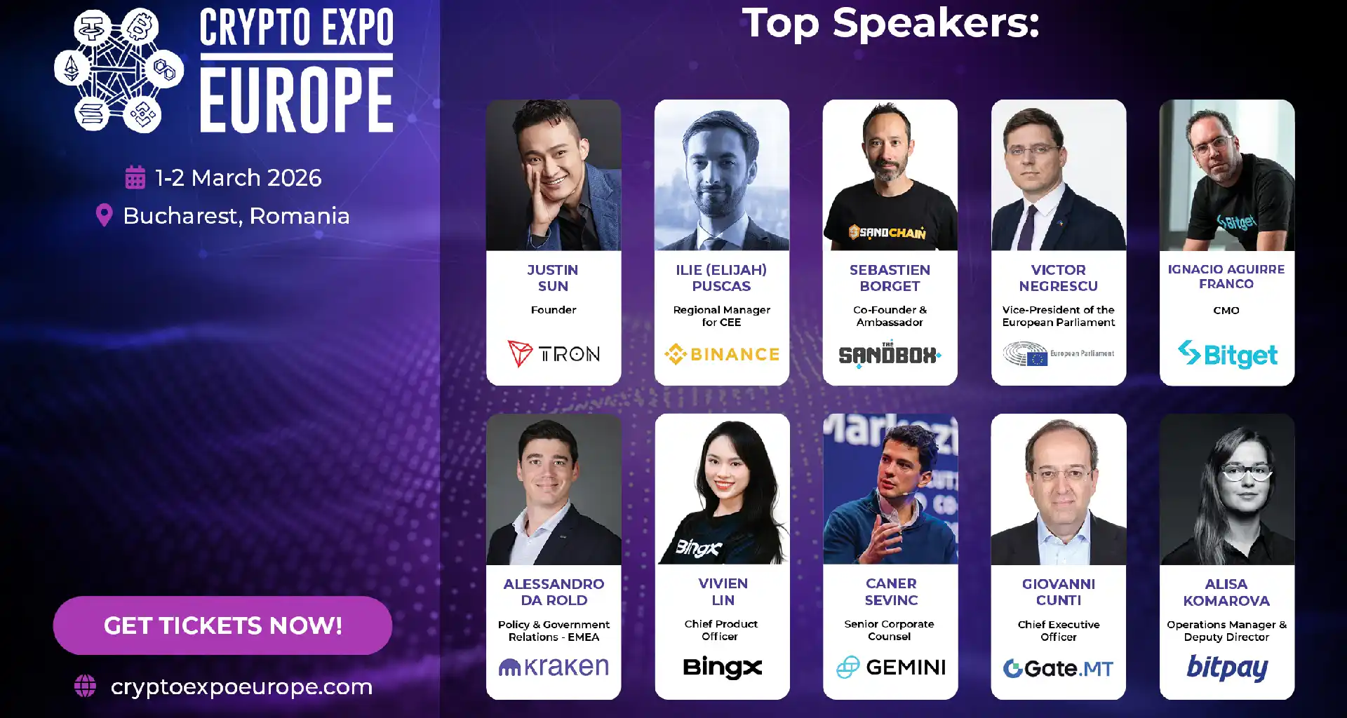 Crypto Expo Europe 2026