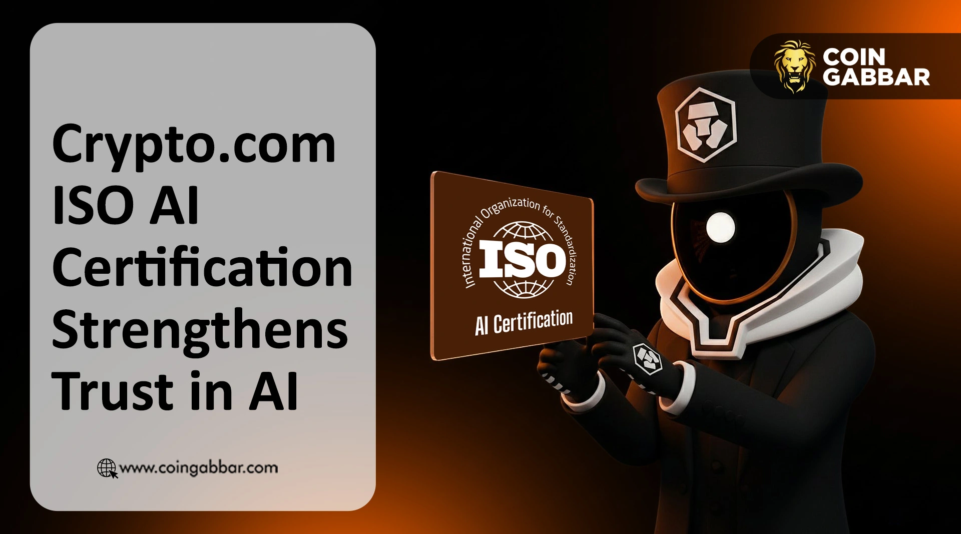Crypto.com ISO AI Certification Redefines AI Security