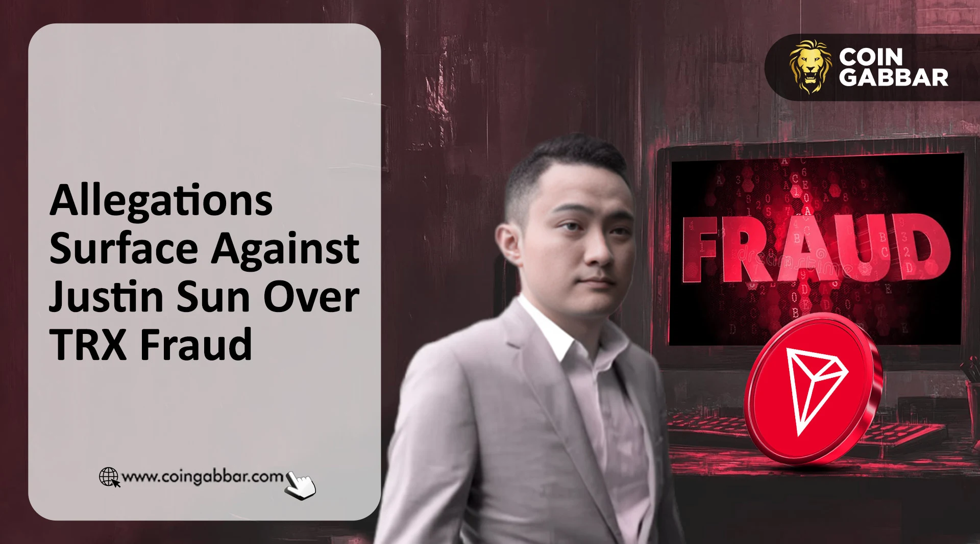 Allegations surface against Justin Sun Over TRX Fraud