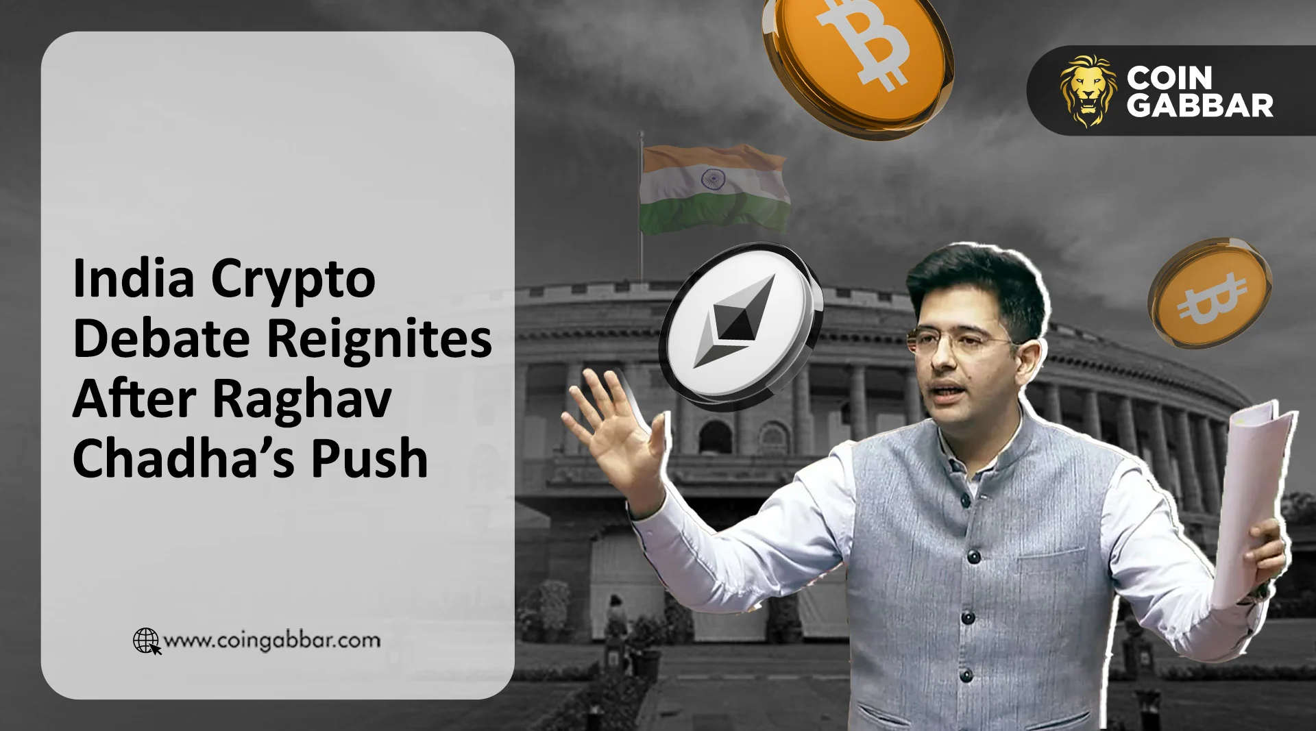 India Crypto Debate Reignites After Raghav Chadha’s Push