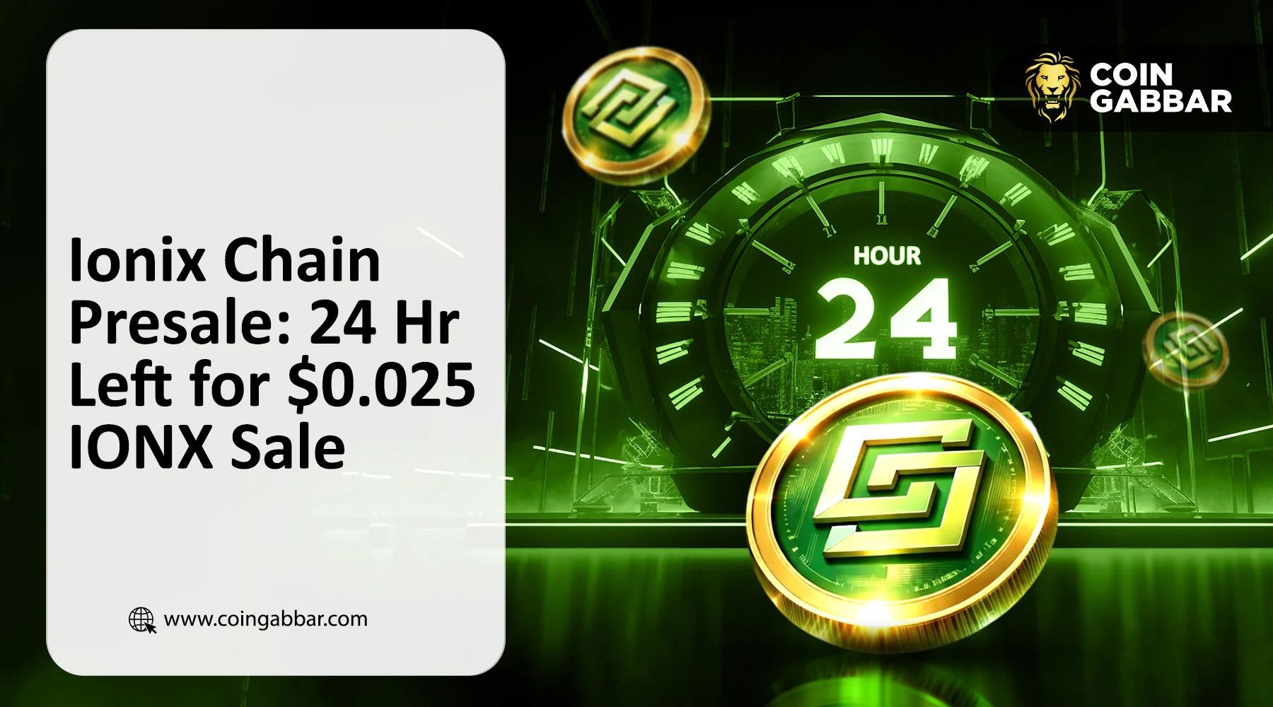 Ionix Chain Presale is Live